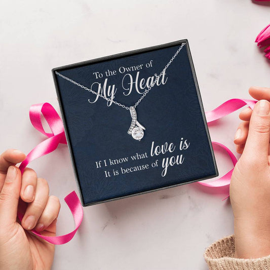 Personalized Wife Gift, Girlfriend Gift, BFF Gift, Best Friend Necklace Gift for Valentines Day Anniversary Birthday Romantic Gifts for her